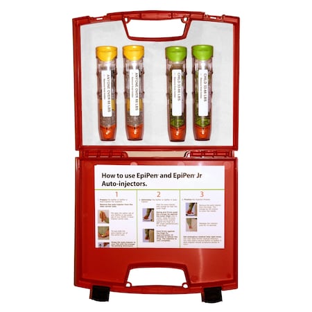 Aek Case, Resin, 10.5" L, 9.5" W, Red EN9395